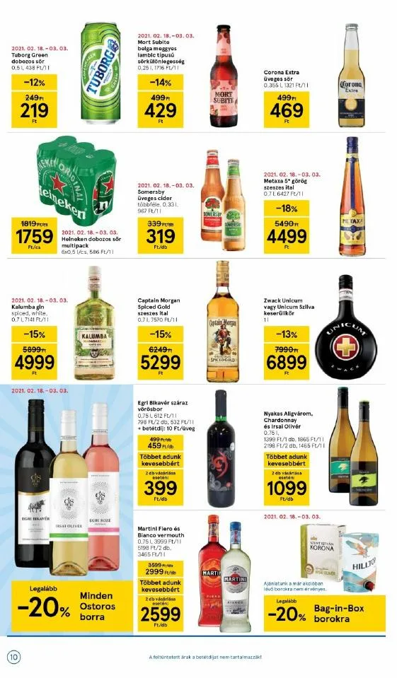 Tesco akciós újság 02.25–03.03 – 10. oldal