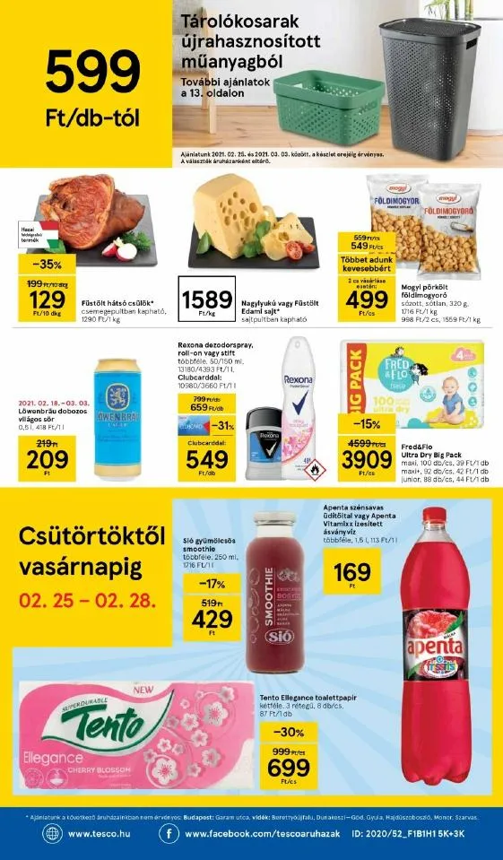 Tesco akciós újság 02.25–03.03 – 16. oldal