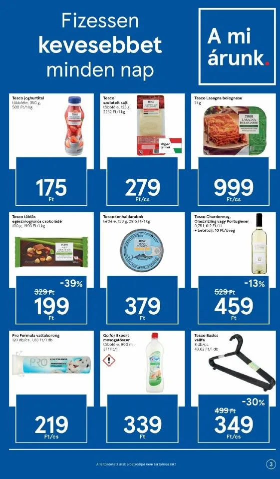 Tesco akciós újság 02.25–03.03 – 3. oldal
