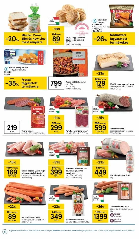 Tesco akciós újság 02.25–03.03 – 6. oldal