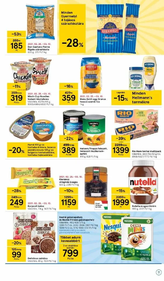 Tesco akciós újság 03.04–03.10 – 11. oldal