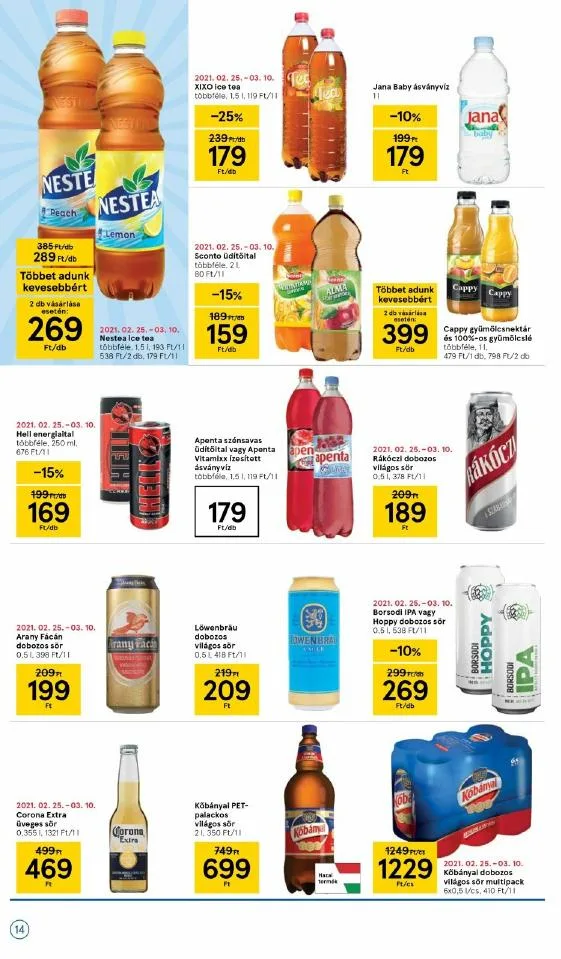 Tesco akciós újság 03.04–03.10 – 14. oldal