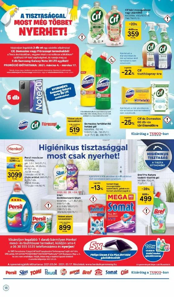 Tesco akciós újság 03.04–03.10 – 18. oldal
