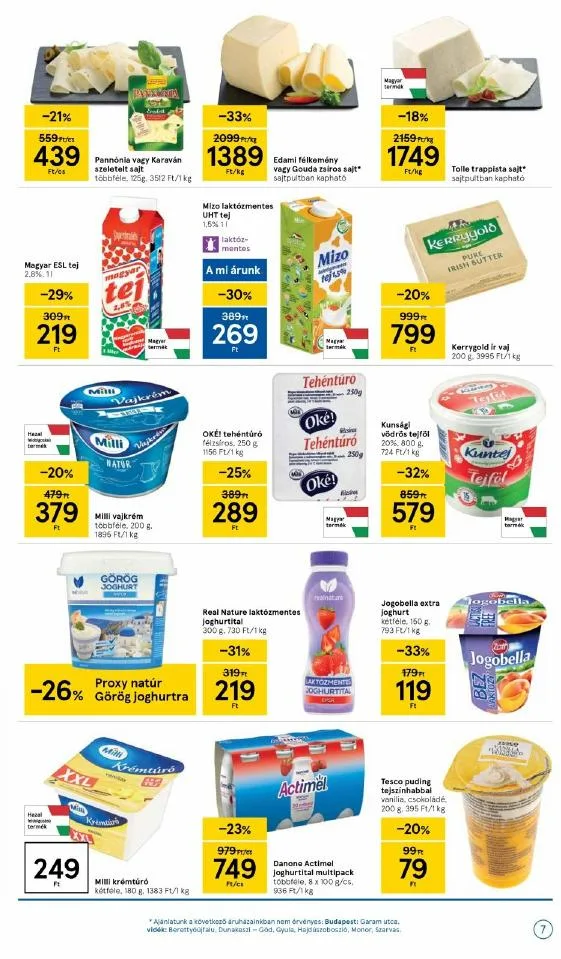 Tesco akciós újság 03.04–03.10 – 7. oldal