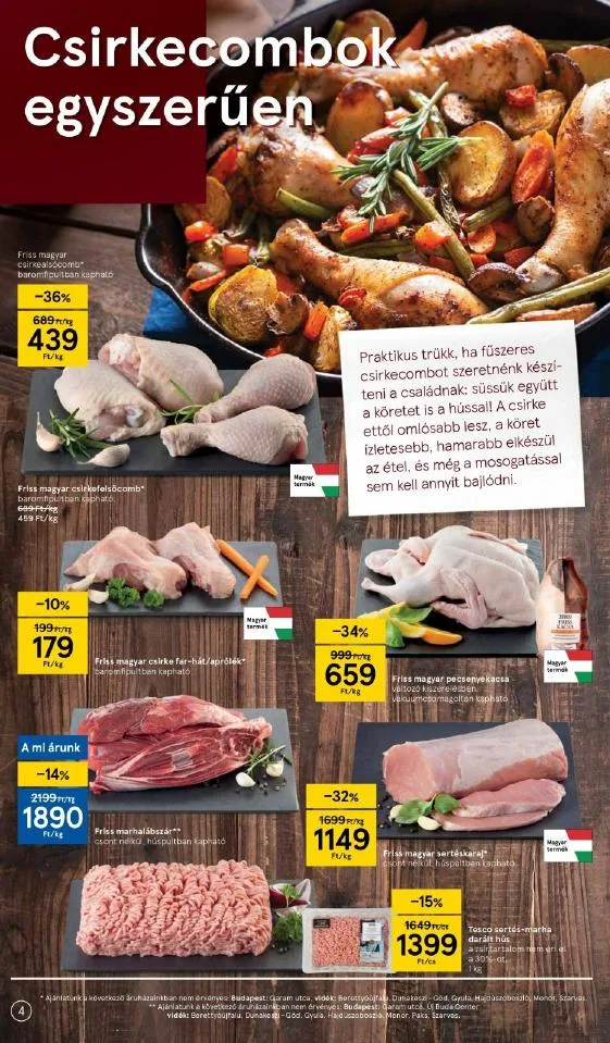 Tesco akciós újság 03.11–03.17 – 4. oldal