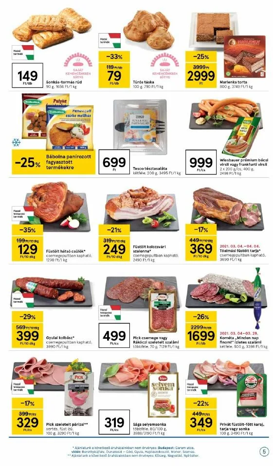 Tesco akciós újság 03.11–03.17 – 5. oldal