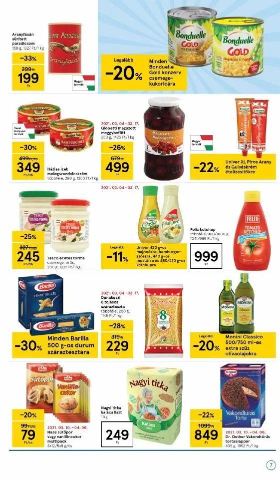 Tesco akciós újság 03.11–03.17 – 7. oldal