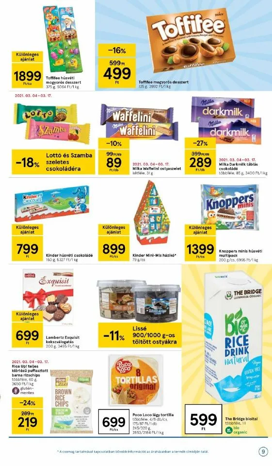 Tesco akciós újság 03.11–03.17 – 9. oldal