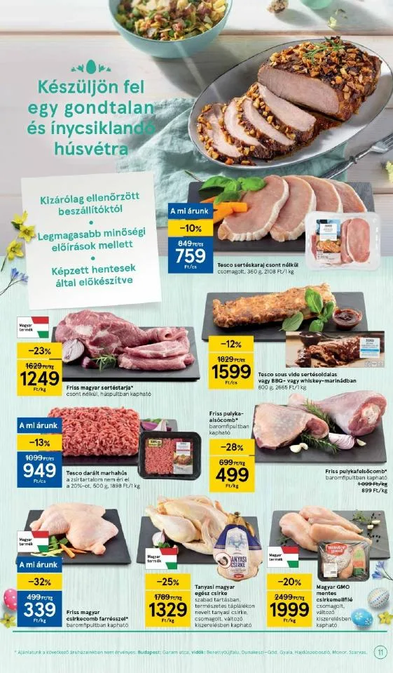 Tesco akciós újság 03.18–03.24 – 11. oldal