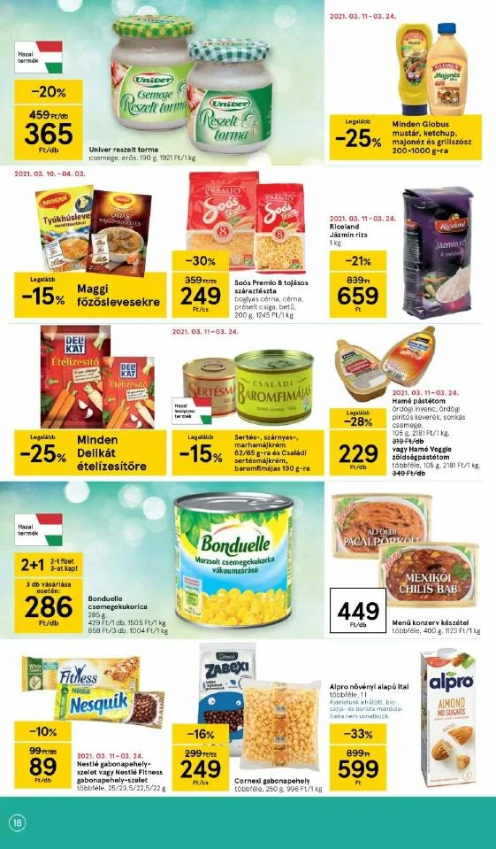 Tesco akciós újság 03.18–03.24 – 18. oldal