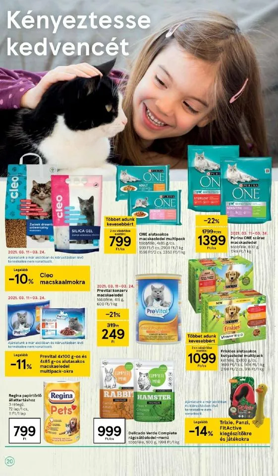 Tesco akciós újság 03.18–03.24 – 20. oldal