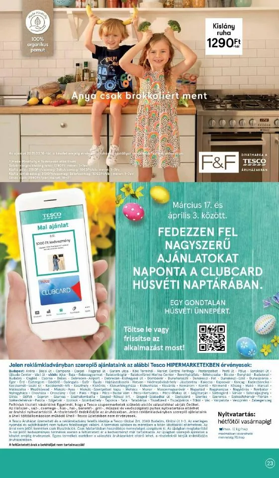 Tesco akciós újság 03.18–03.24 – 23. oldal