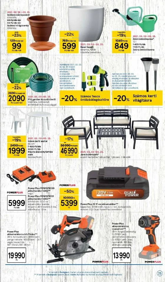 Tesco akciós újság 03.18–03.24 – 25. oldal