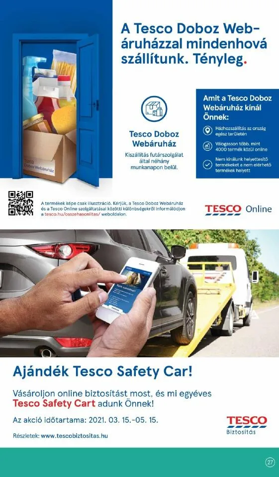 Tesco akciós újság 03.18–03.24 – 27. oldal