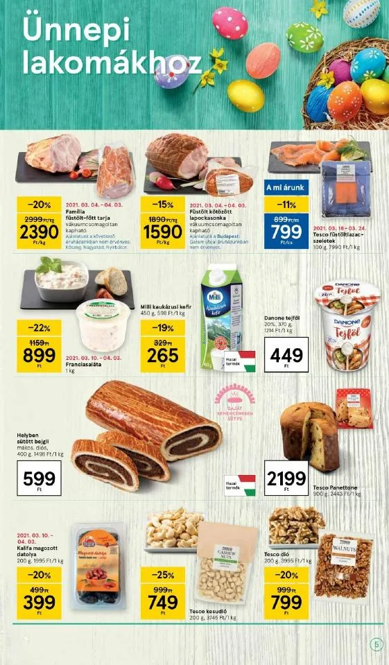 Tesco akciós újság 03.18–03.24 – 5. oldal