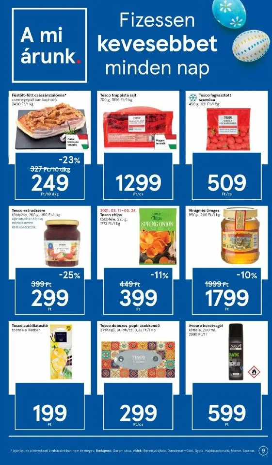 Tesco akciós újság 03.18–03.24 – 9. oldal