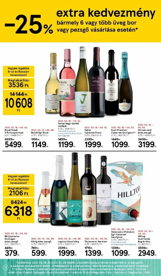 Tesco akciós újság 03.25–03.29 – 10. oldal