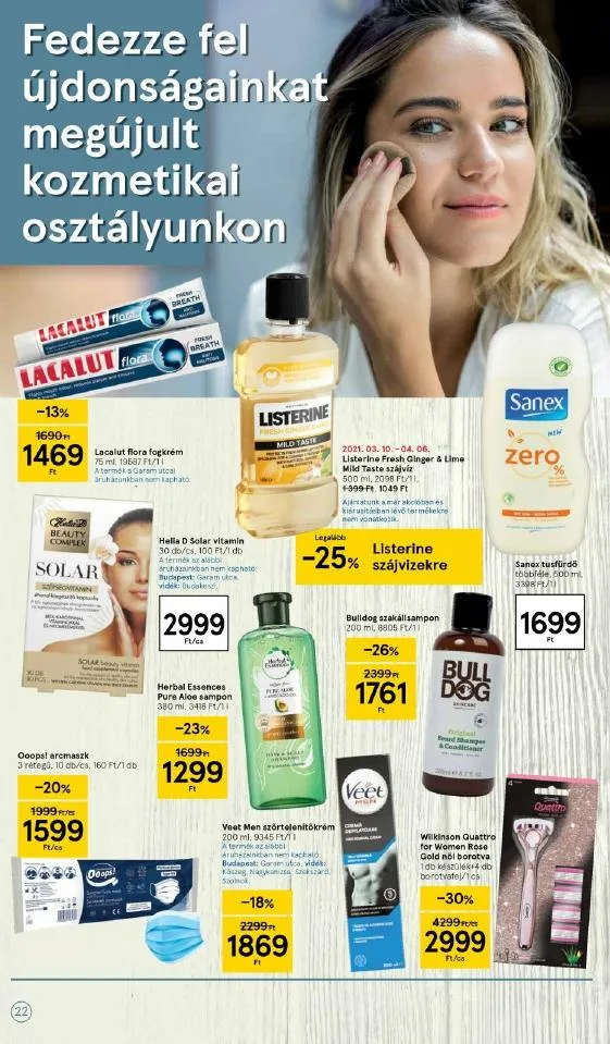 Tesco akciós újság 03.25–03.29 – 22. oldal