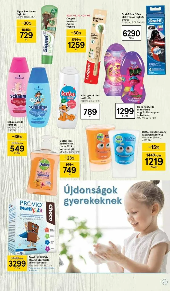 Tesco akciós újság 03.25–03.29 – 23. oldal