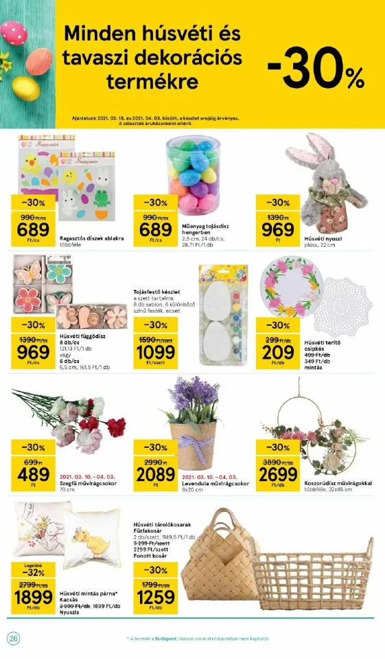 Tesco akciós újság 03.25–03.29 – 26. oldal