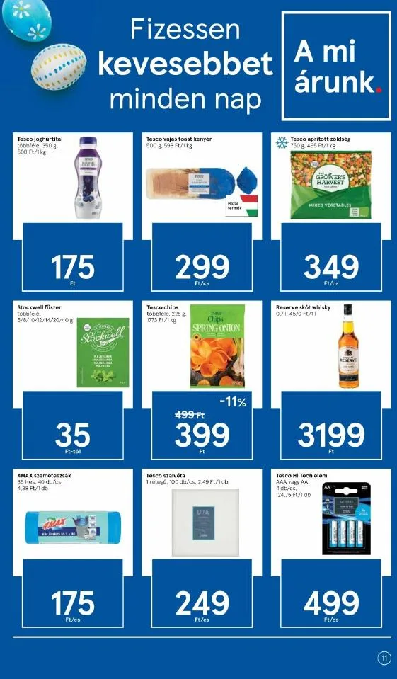 Tesco akciós újság 03.30–04.03 – 11. oldal