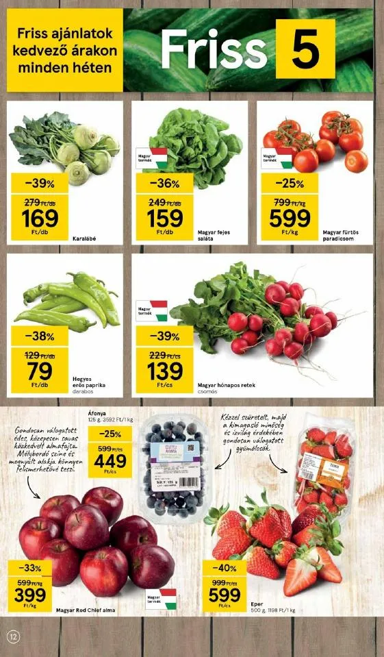 Tesco akciós újság 03.30–04.03 – 12. oldal
