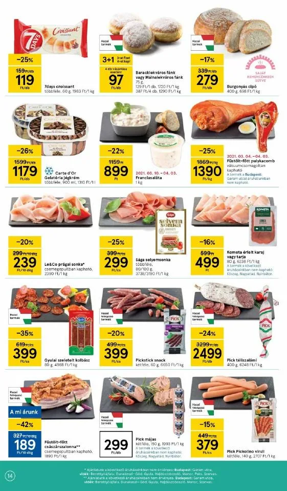 Tesco akciós újság 03.30–04.03 – 14. oldal
