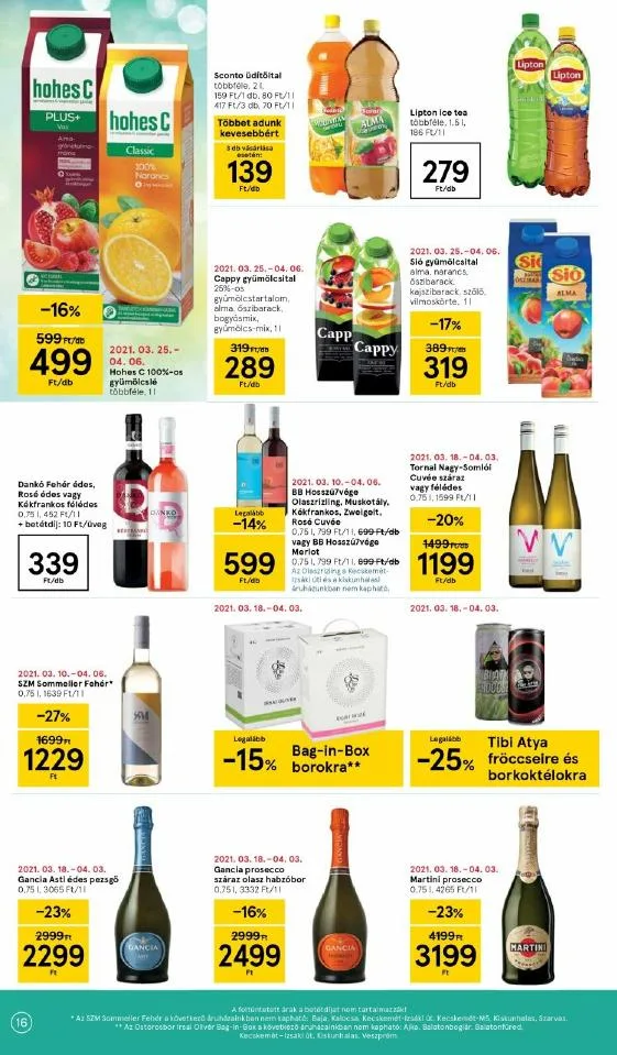 Tesco akciós újság 03.30–04.03 – 16. oldal