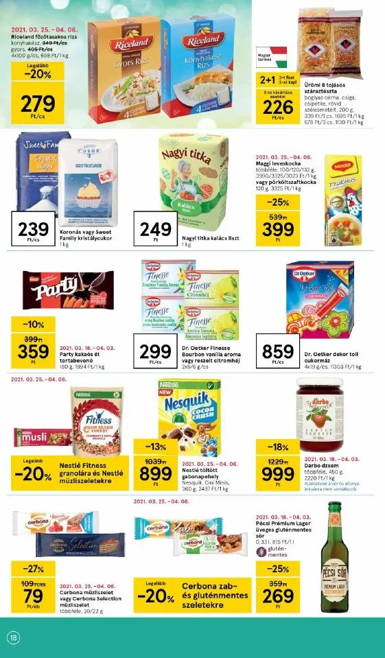 Tesco akciós újság 03.30–04.03 – 18. oldal