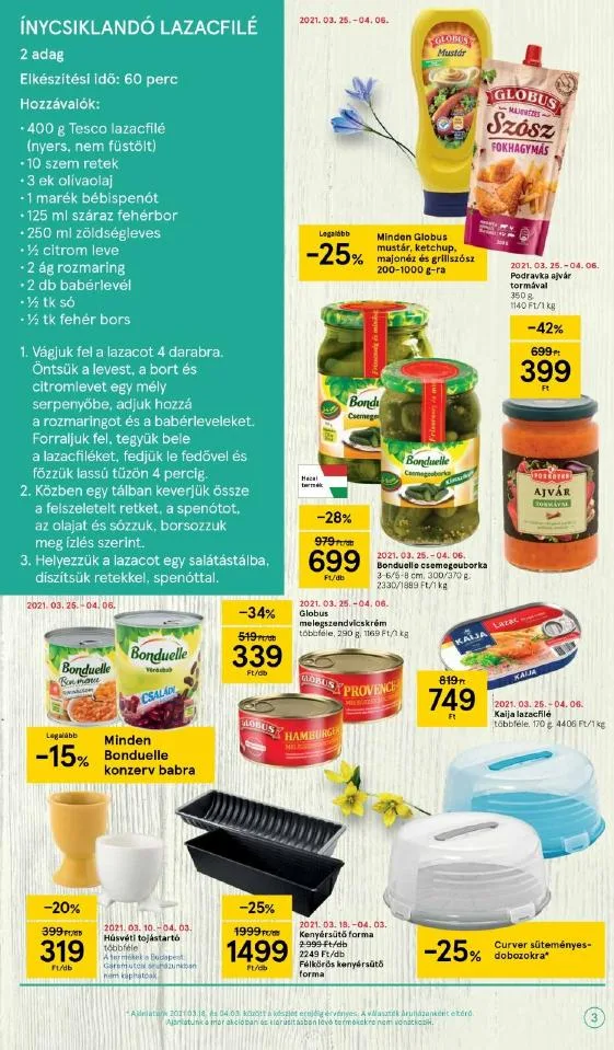 Tesco akciós újság 03.30–04.03 – 3. oldal