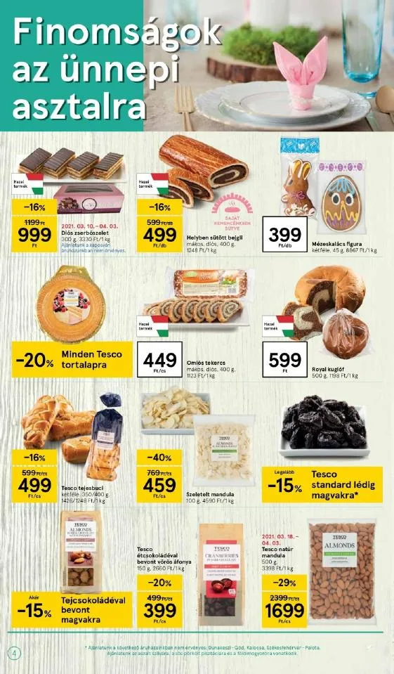 Tesco akciós újság 03.30–04.03 – 4. oldal
