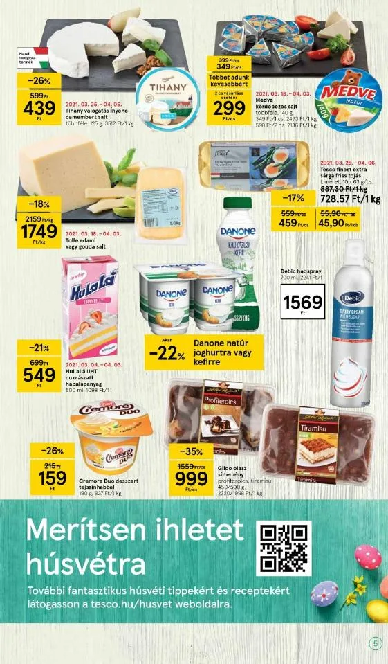 Tesco akciós újság 03.30–04.03 – 5. oldal