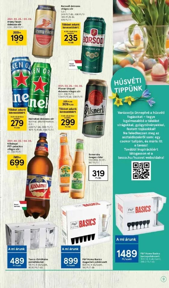 Tesco akciós újság 03.30–04.03 – 9. oldal
