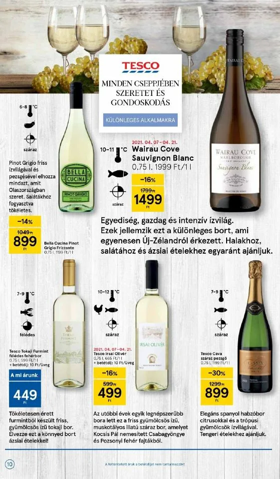 Tesco akciós újság 04.06–04.14 – 10. oldal