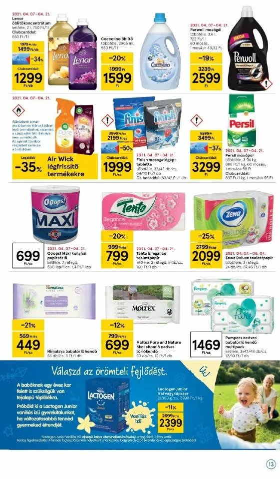Tesco akciós újság 04.06–04.14 – 13. oldal