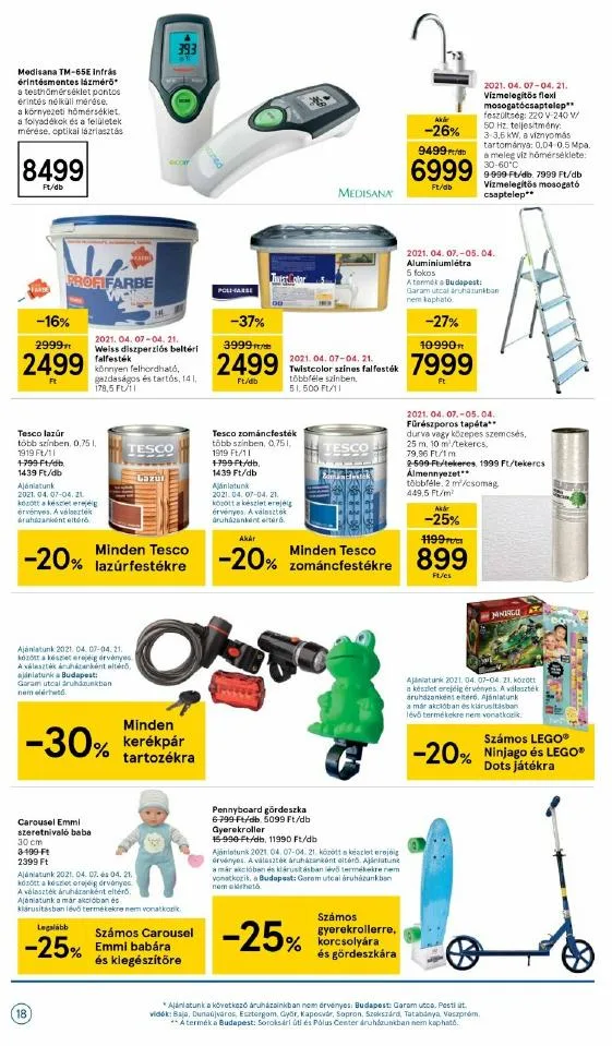 Tesco akciós újság 04.06–04.14 – 18. oldal