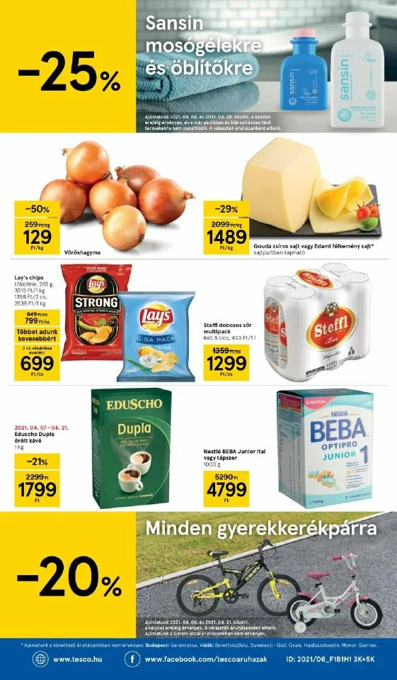 Tesco akciós újság 04.06–04.14 – 20. oldal