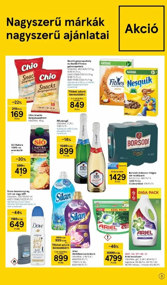 Tesco akciós újság 04.06–04.14 – 3. oldal