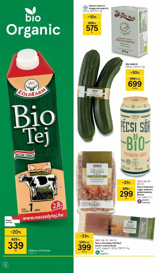 Tesco akciós újság 04.06–04.14 – 8. oldal