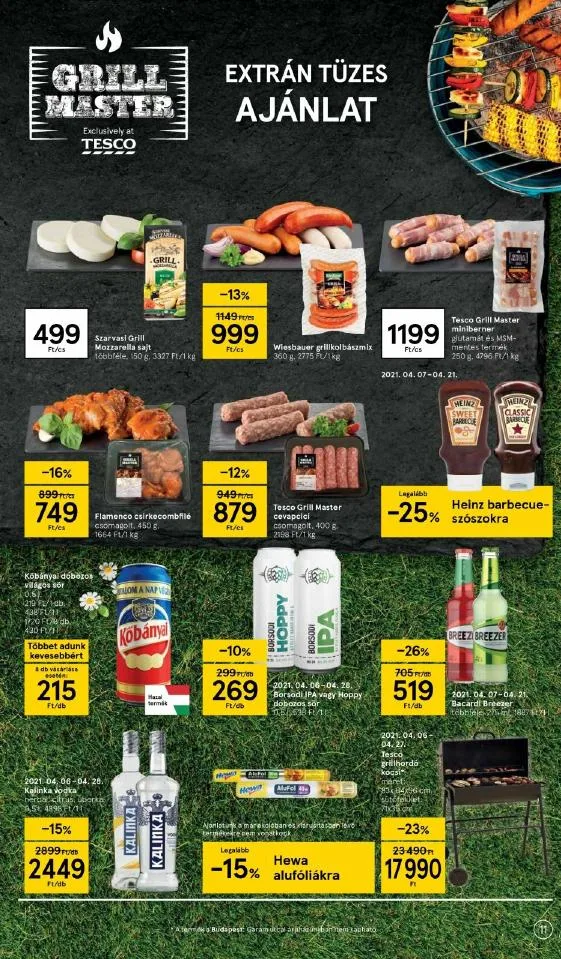 Tesco akciós újság 04.15–04.21 – 11. oldal