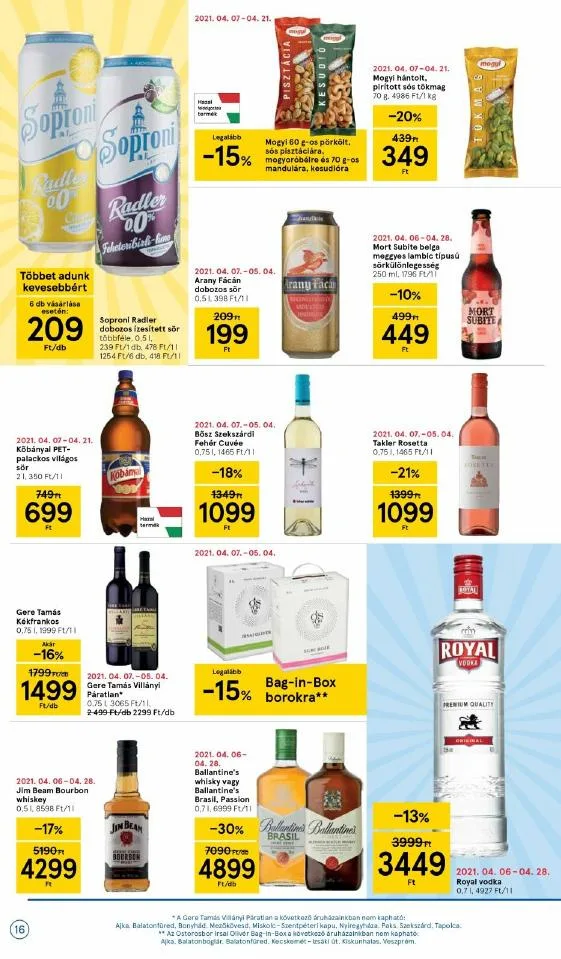 Tesco akciós újság 04.15–04.21 – 16. oldal