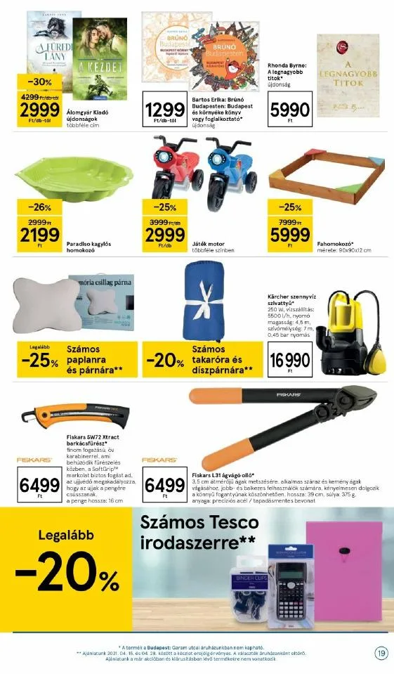 Tesco akciós újság 04.15–04.21 – 19. oldal
