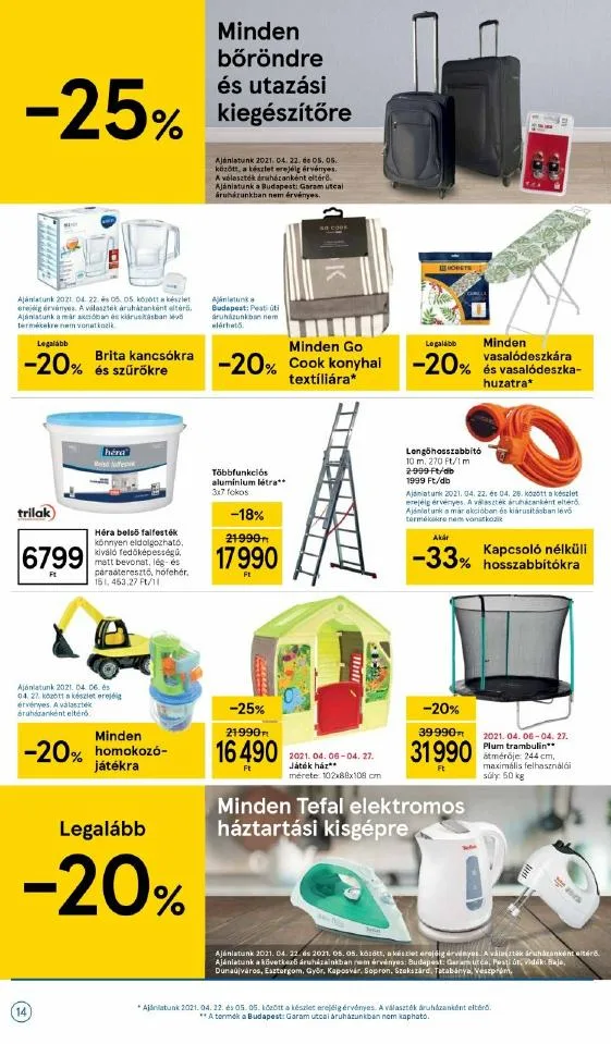 Tesco akciós újság 04.22–04.28 – 14. oldal