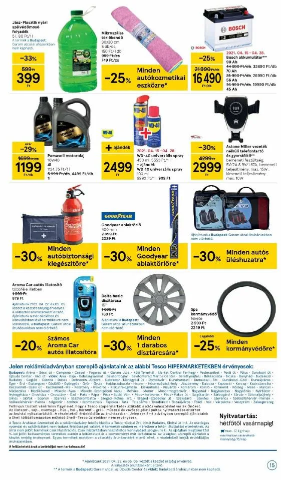 Tesco akciós újság 04.22–04.28 – 15. oldal