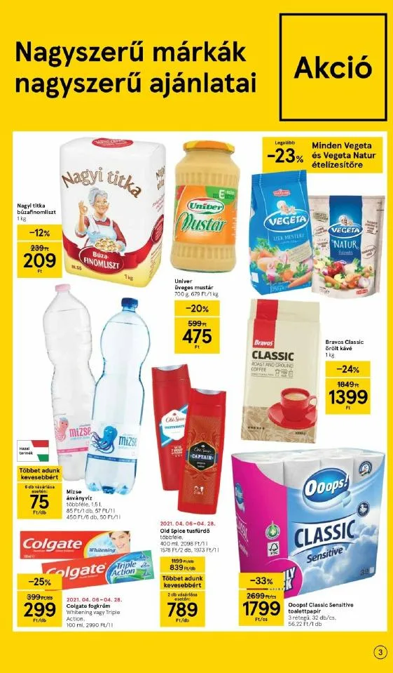 Tesco akciós újság 04.22–04.28 – 3. oldal