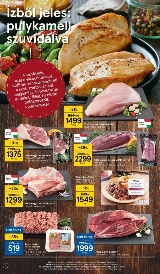 Tesco akciós újság 04.22–04.28 – 4. oldal