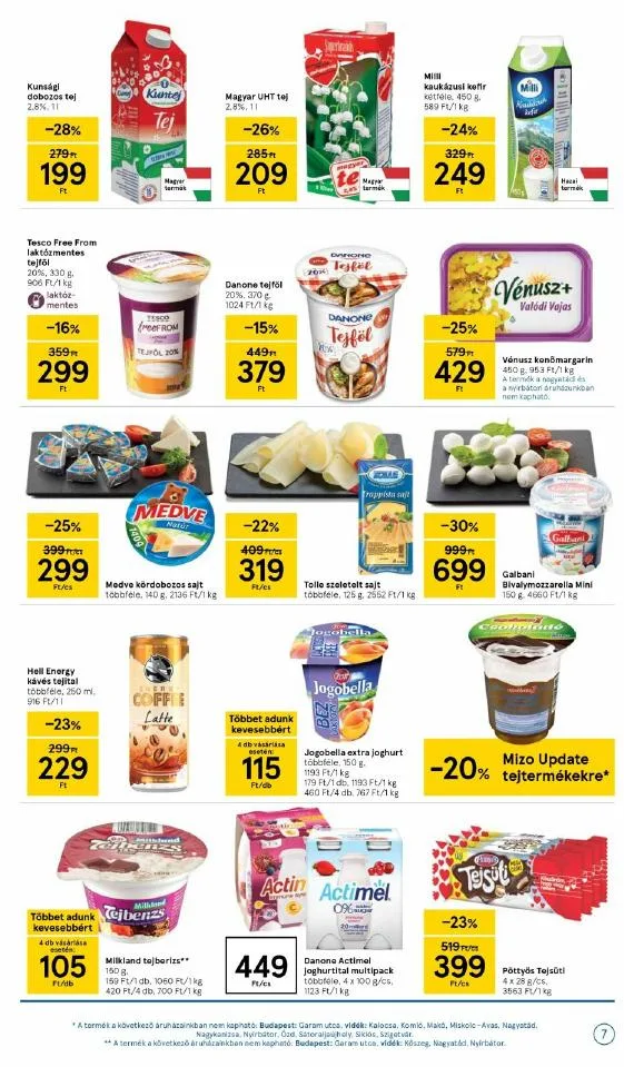 Tesco akciós újság 04.22–04.28 – 7. oldal