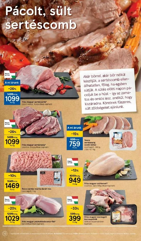 Tesco akciós újság 04.29–05.05 – 10. oldal
