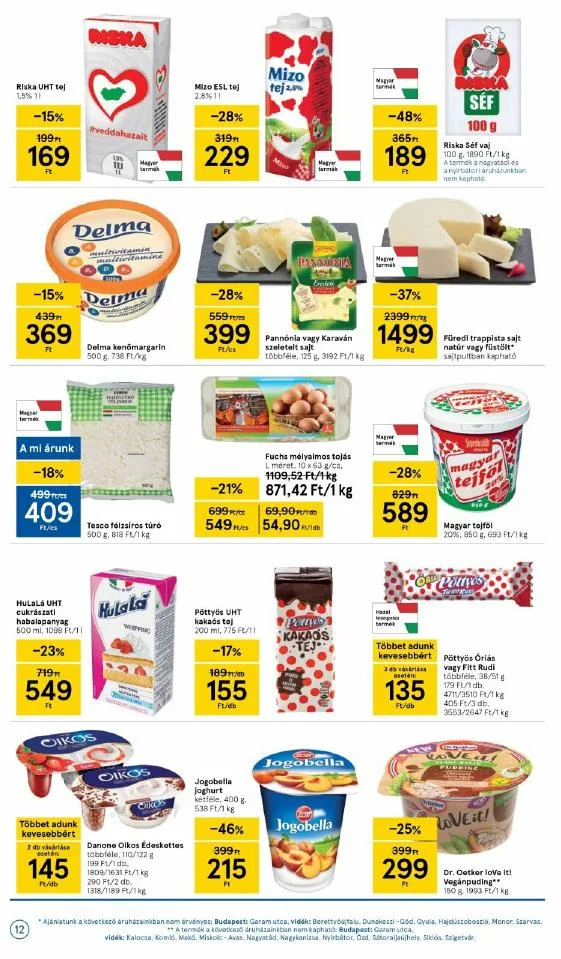 Tesco akciós újság 04.29–05.05 – 12. oldal