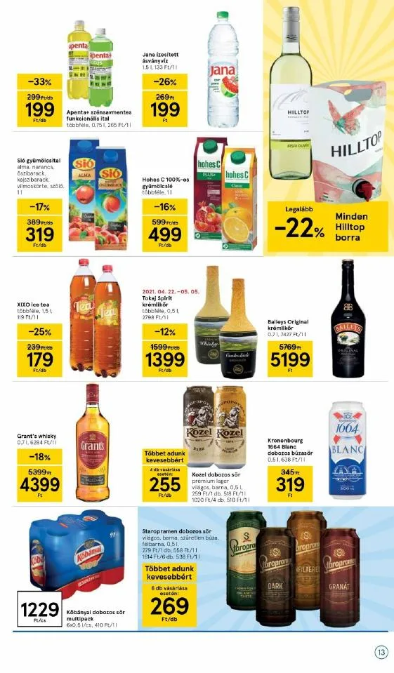 Tesco akciós újság 04.29–05.05 – 13. oldal
